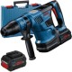 Bosch  GBH 18V-36 C - Rotopercutor SDS-Max cu 2 acumulatori, Li-Ion, 18 V, 8 Ah, 7 J, valiza plastic