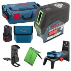 Bosch  GCL 2-50 CG + RM 2 - Nivela laser cu linii si puncte, 2 linii laser, 20 m, 2 puncte laser, 10 m, +/-0.3 mm/m, suport perete, valiza speciala