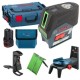 Bosch  GCL 2-50 CG + RM 2 - Nivela laser cu linii si puncte, 2 linii laser, 20 m, 2 puncte laser, 10 m, +/-0.3 mm/m, suport perete, valiza speciala