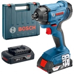 Bosch  GDR 180-LI - Masina de insurubat cu impact cu 2 acumulatori, Li-Ion, 18 V, 2 Ah, 160 Nm, M6-M16, valiza plastic