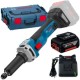 Bosch  GGS 18V-23 PLC - Polizor drept, 6 mm, valiza speciala + Acumulator, Li-Ion, 18 V, 4 Ah + Incarcator