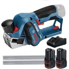 Bosch  GHO 12V-20 - Rindea, 56 mm + Set 2 acumulatori si incarcator, Li-Ion, 12 V, 2 Ah