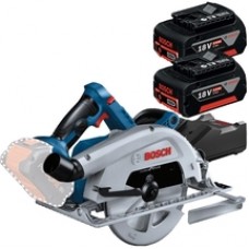 Bosch  GKS 18V-68 C - Fierastrau circular, 190x30 mm + 2x Acumulator, Li-Ion, 18 V, 5 Ah + Incarcator