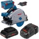 Bosch  GKT 18V-52 GC BITURBO - Fierastrau circular, 140x20 mm, valiza speciala + Acumulator ProCORE, Li-Ion, 18 V, 4 Ah + Incarcator