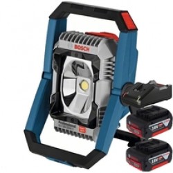 Bosch  GLI 18V-2200 C PRO - Lampa/Lanterna + Set 2 acumulatori si incarcator, Li-Ion, 18 V, 4 Ah