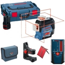 Bosch  GLL 3-80 C - Nivela laser cu linii, 30 m, valiza speciala + Receptor, 50 m