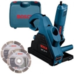 Bosch  GNF 35 CA - Freza de canelat beton, 1400 W, 150 mm, valiza plastic + Set discuri diamantate de taiere segmentate, 150x22.2x2 mm, 2 bucati