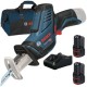Bosch  GSA 12V-14 - Fierastrau sabie + Set 2 acumulatori si incarcator, Li-Ion, 12 V, 2 Ah + Geanta textila