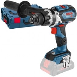 Bosch  GSB 18V-110 C - Masina de gaurit si insurubat cu percutie fara acumulatori si incarcator, Li-Ion, 18 V, - Ah, 110 Nm, motor fara perii, led iluminare, valiza speciala
