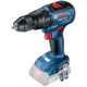 Bosch  GSB 18V-50 - Masina de gaurit si insurubat cu percutie fara acumulatori si incarcator, Li-Ion, 18 V, - Ah, 50 Nm, motor fara perii, led iluminare