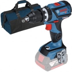 Bosch  GSB 18V-60 C - Masina de gaurit si insurubat cu percutie, 60 Nm + Geanta textila