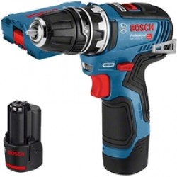Bosch  GSR 12V-35 FC - Masina de gaurit si insurubat cu 2 acumulatori, Li-Ion, 12 V, 3 Ah, 35 Nm, valiza speciala