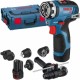 Bosch  GSR 12V-35 FC - Masina de gaurit si insurubat cu 2 acumulatori, Li-Ion, 12 V, 3 Ah, 35 Nm, valiza speciala, accesorii
