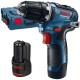 Bosch  GSR 12V-35 - Masina de gaurit si insurubat cu 2 acumulatori, Li-Ion, 12 V, 3 Ah, 35 Nm, valiza speciala