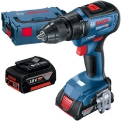 Bosch  GSR 18V-50 - Masina de gaurit si insurubat cu 2 acumulatori, Li-Ion, 18 V, 5 Ah, 50 Nm, valiza speciala