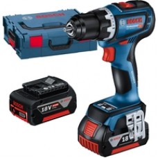 Bosch  GSR 18V-90 C - Masina de gaurit si insurubat cu 2 acumulatori, Li-Ion, 18 V, 5 Ah, 64 Nm, valiza speciala