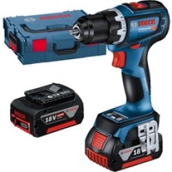 Bosch  GSR 18V-90 C - Masina de gaurit si insurubat cu 2 acumulatori, Li-Ion, 18 V, 5 Ah, 64 Nm, valiza speciala