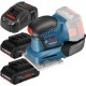 Bosch  GSS 18V-10 - Slefuitor cu vibratii, 101x113 mm + 2x Acumulator ProCORE, Li-Ion, 18 V, 4 Ah + Incarcator