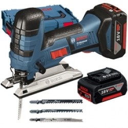 Bosch  GST 18 V-LI S - Fierastrau pendular cu 2 acumulatori, Li-Ion, 18 V, 4 Ah, valiza speciala, accesorii