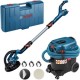 Bosch  GTR 550 + GAS 35 M AFC - Slefuitor pentru pereti, 550 W, 225 mm, valiza plastic + Aspirator umed-uscat, 1200 W, 254 mbar, 35 l, priza scule electrice