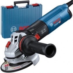 Bosch  GWS 14-125 S - Polizor unghiular, 1400 W, 125 mm, turatie reglabila, valiza plastic