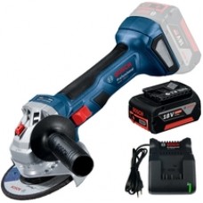 Bosch  GWS 180-LI - Polizor unghiular, 115 mm + Acumulator, Li-Ion, 18 V, 4 Ah + Incarcator
