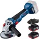 Bosch  GWS 18V-10 - Polizor unghiular, 115 mm + Set 2 acumulatori si incarcator, Li-Ion, 18 V, 4 Ah