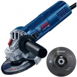 Bosch  GWS 9-125 S - Polizor unghiular, 900 W, 125 mm + Placa de slefuire rotunda cu scai, 125 mm