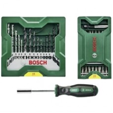 Bosch  Mini-X-Line - Set accesorii insurubare si burghie mixte, 41 bucati