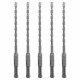 Bosch  Plus-5 - Set burghie SDS-Plus, 6x100x165 mm, 5 bucati