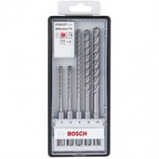 Bosch  Robust Line Plus-7X - Set burghie SDS-Plus, 5-10  mm, 5 bucati, beton armat