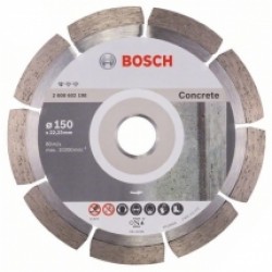 Bosch  Standard for Concrete - Set discuri diamantate de taiere, 150x22.2x2 mm, 2 bucati