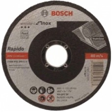 Bosch  Standard for Inox - Rapido - Set discuri taiere inox, 115x22.2x1 mm, 25 bucati