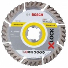 Bosch  X-LOCK - Set discuri diamantate de taiere, 125x22.2x2 mm, 2 bucati