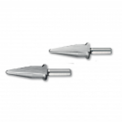  BURGHIE CONICE HSS CU OPRITOR - CANALE DREPTE CU CBN. VARF DE CENTRARE