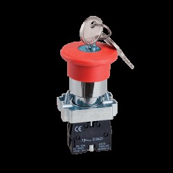 BUTON CIUPERCÄ REÅ¢INERE CU CHEIE TIP EL2-BS 142 1NC