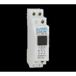BUTON ELB-Y-DIN 1NO+2NC GALBEN
