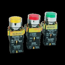 BUTON LAMPA BW 3471 110V ROSU