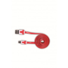 Cablu de Date MicroUSB 1A 1m Rosu