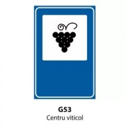 Centru viticol, Indicator rutier