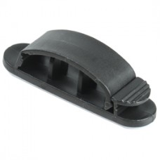 Clema autoadeziva KS-3, neagra, set 6 bucati