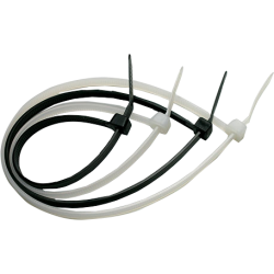 Colier cablu 250x3.6mm Alb NV SET100