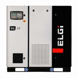 Compresor electric cu surub Rotair seria EG Linia F2 Model EG 22c, motor 22.0 kW; presiune 12.5 bar; debit aer 2.70 mc/min.