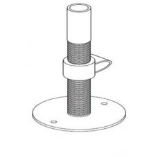 CONDOR - Baza reglabila filetata 75 cm. vopsita 