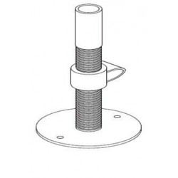 CONDOR - Baza reglabila filetata 75 cm. vopsita 
