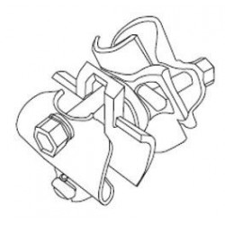 CONDOR - Morseta pivotanta dubluzincata