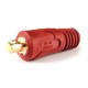Conector cablu fisa TATA 50 mm Rosu CX0517