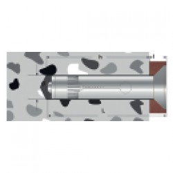  CONEXPAND CU SURUB CAP INECAT 'INDEX', OTEL INOXIDABIL