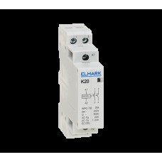 CONTACTOR MODULAR K20 20A 230 2NO