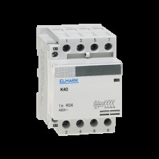 CONTACTOR MODULAR K40 25A 230 3NO+1NC